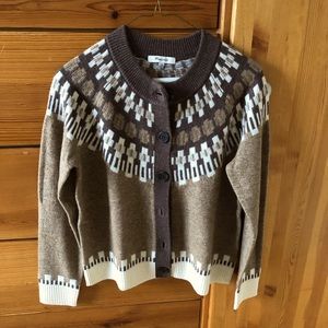 Madewell Fair Isle Cardigan